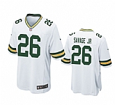 Nike Men & Women & Youth Packers 26 Darnell Savage Jr. White Team Color Game Jersey Dzhi